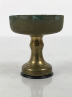 Japanese Buddhist Altar Fitting Brass Rice Offering Cup Vtg Butsugu Gold BA986-OT - Buddhist-chidorivintage.com