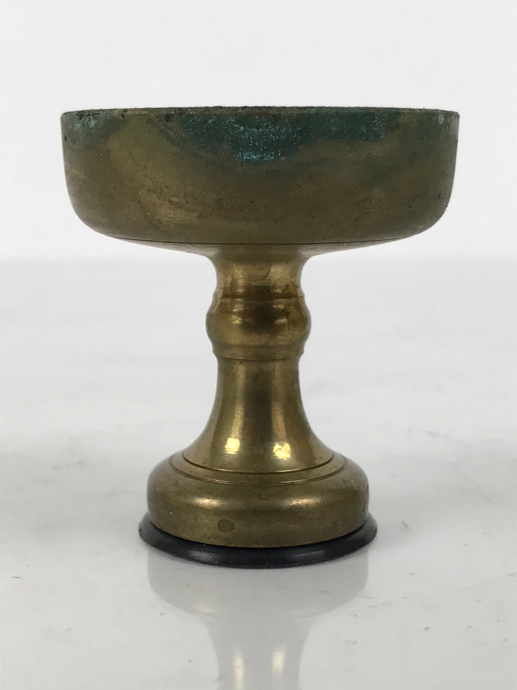 Japanese Buddhist Altar Fitting Brass Rice Offering Cup Vtg Butsugu Gold BA986-OT - Buddhist-chidorivintage.com