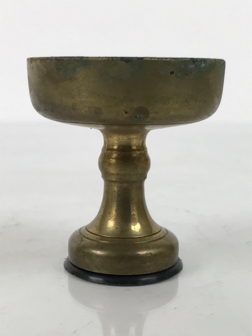 Japanese Buddhist Altar Fitting Brass Rice Offering Cup Vtg Butsugu Gold BA986-OT - Buddhist-chidorivintage.com