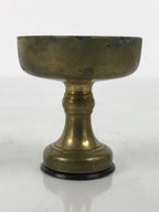 Japanese Buddhist Altar Fitting Brass Rice Offering Cup Vtg Butsugu Gold BA986-OT - Buddhist-chidorivintage.com