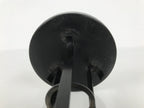 Japanese Buddhist Altar Fitting Metal Candle Stand Vtg Shokudai Black BA987-OT - Buddhist-chidorivintage.com