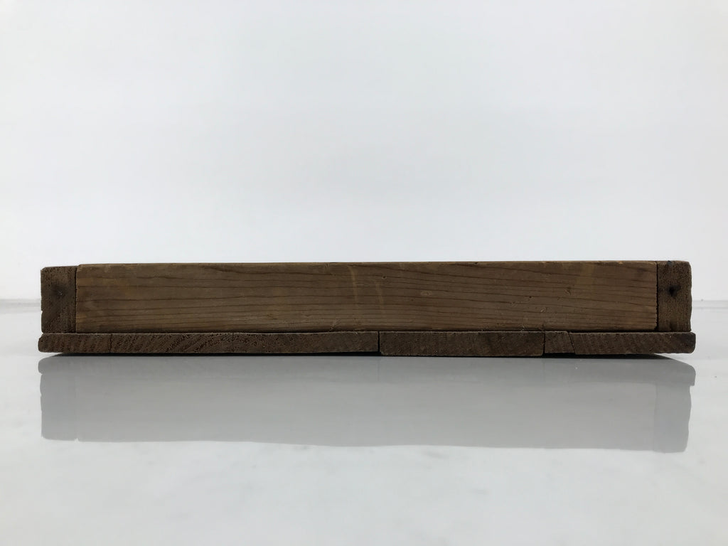 Japanese Wooden Stamp Storage Tray Vtg Organizer Inside 41.8x28.3x3.5cm X233-FB - Wooden Box-chidorivintage.com