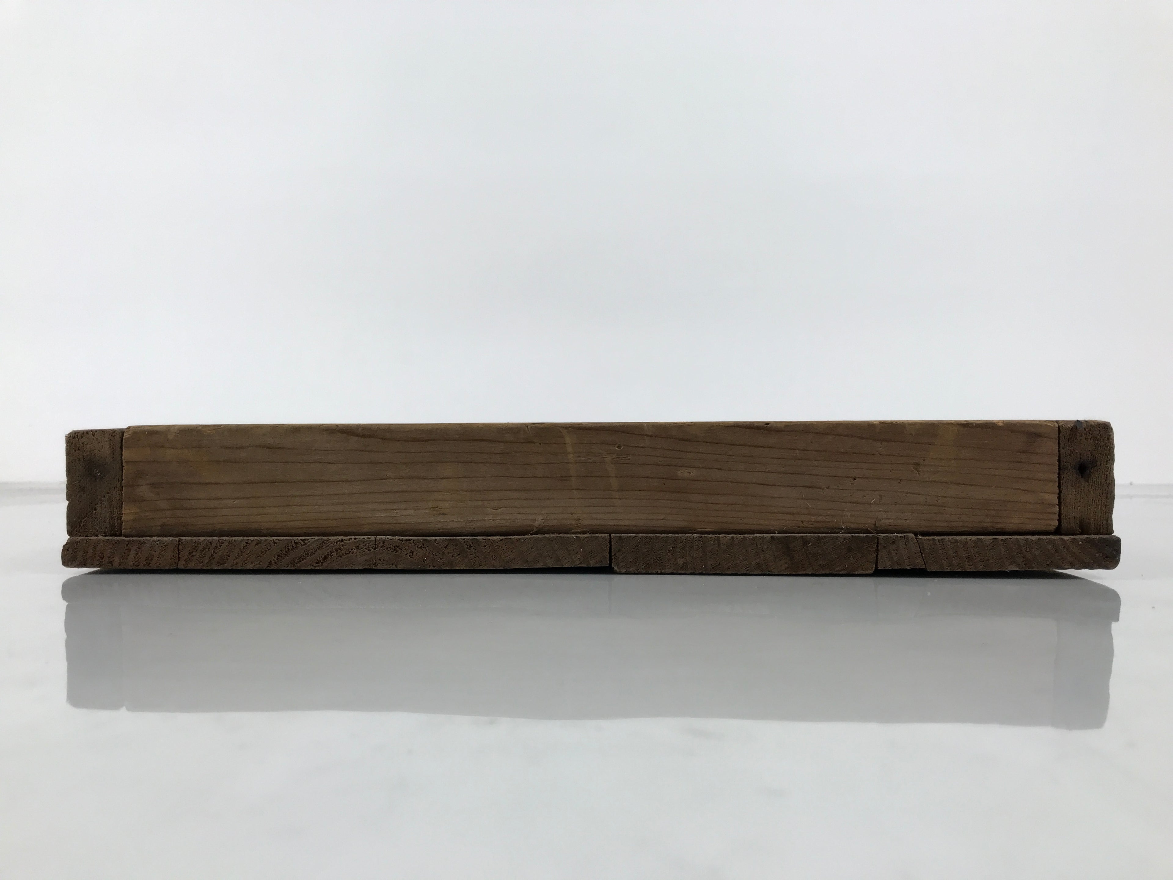 Japanese Wooden Stamp Storage Tray Vtg Organizer Inside 41.8x28.3x3.5cm X233-FB - Wooden Box-chidorivintage.com