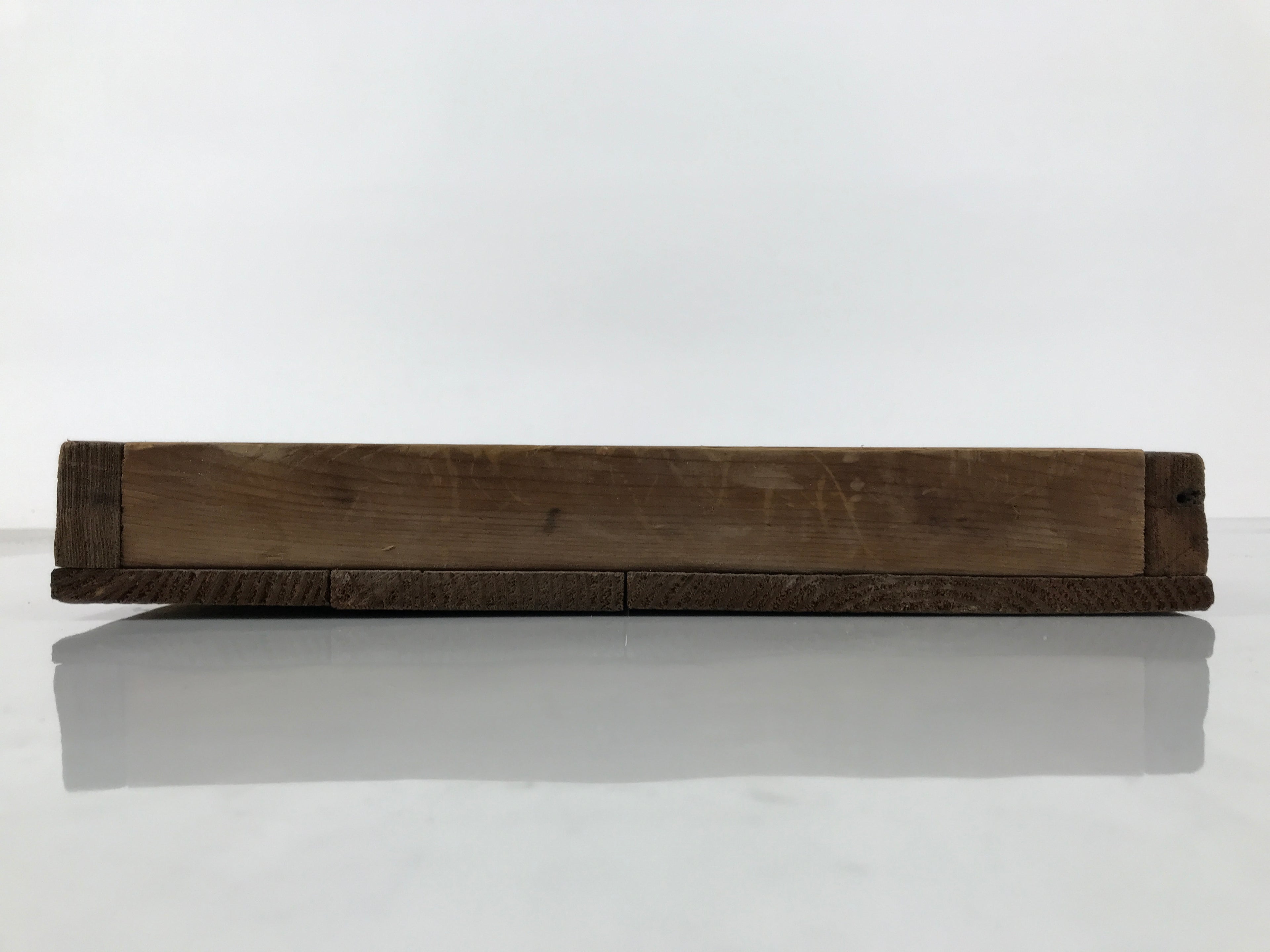 Japanese Wooden Stamp Storage Tray Vtg Organizer Inside 41.8x28.3x3.5cm X233-FB - Wooden Box-chidorivintage.com