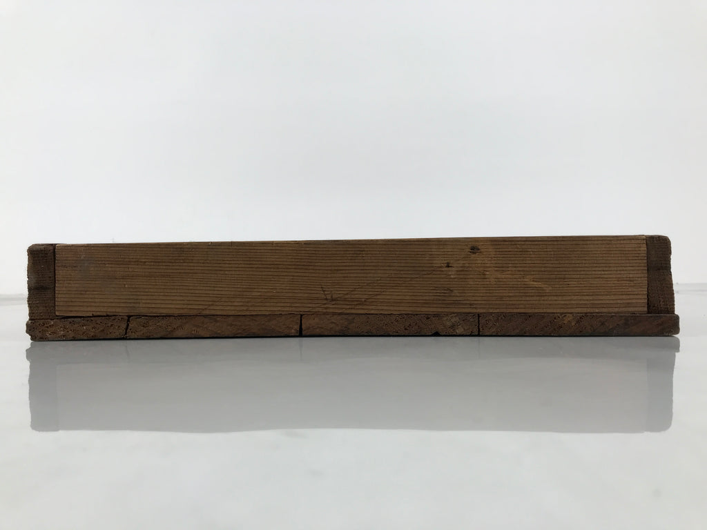 Japanese Wooden Stamp Storage Tray Vtg Organizer Inside 42.5x28.5x3.7cm X234-FB - Wooden Box-chidorivintage.com
