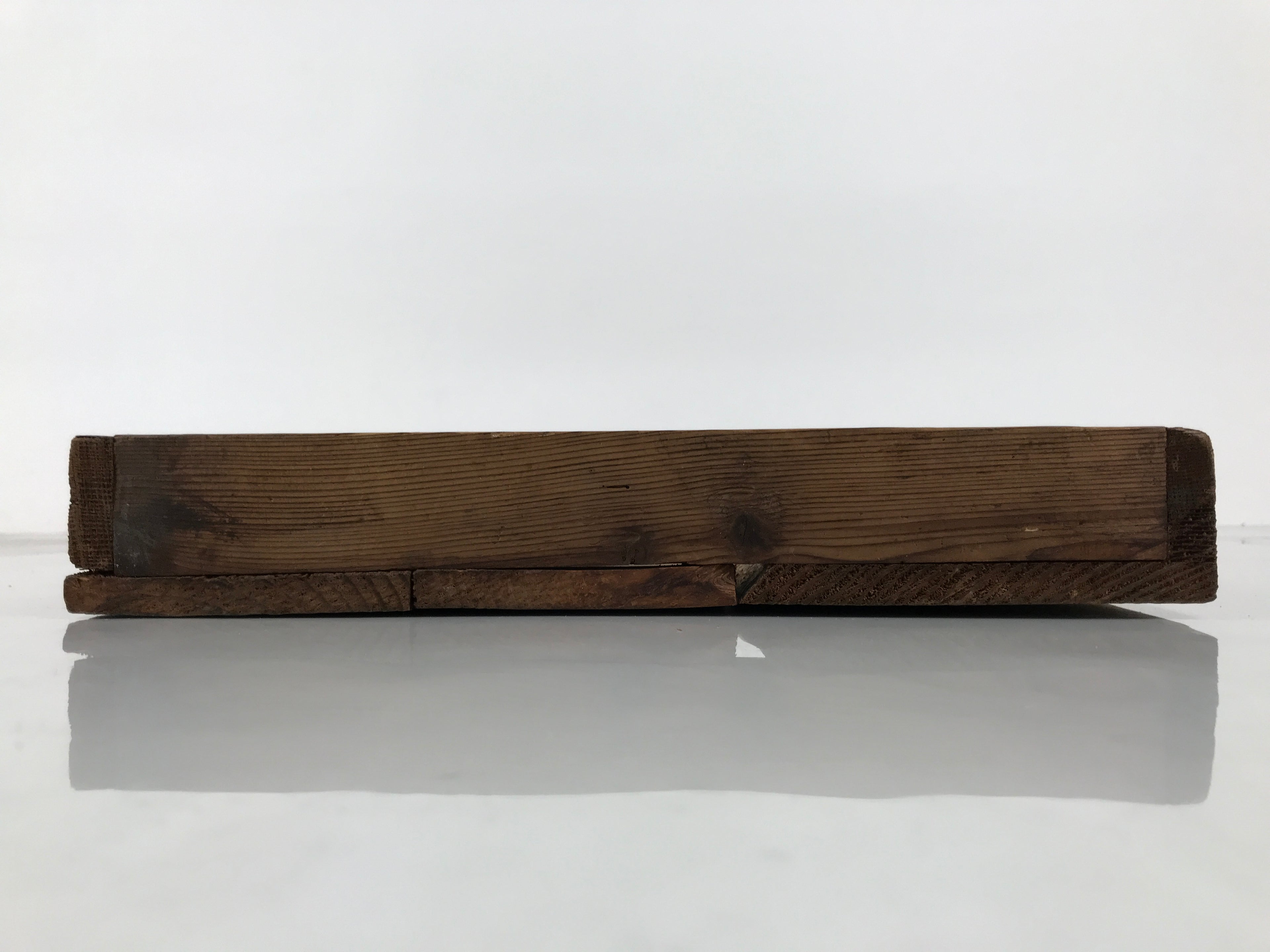 Japanese Wooden Stamp Storage Tray Vtg Organizer Inside 42.5x28.5x3.7cm X234-FB - Wooden Box-chidorivintage.com