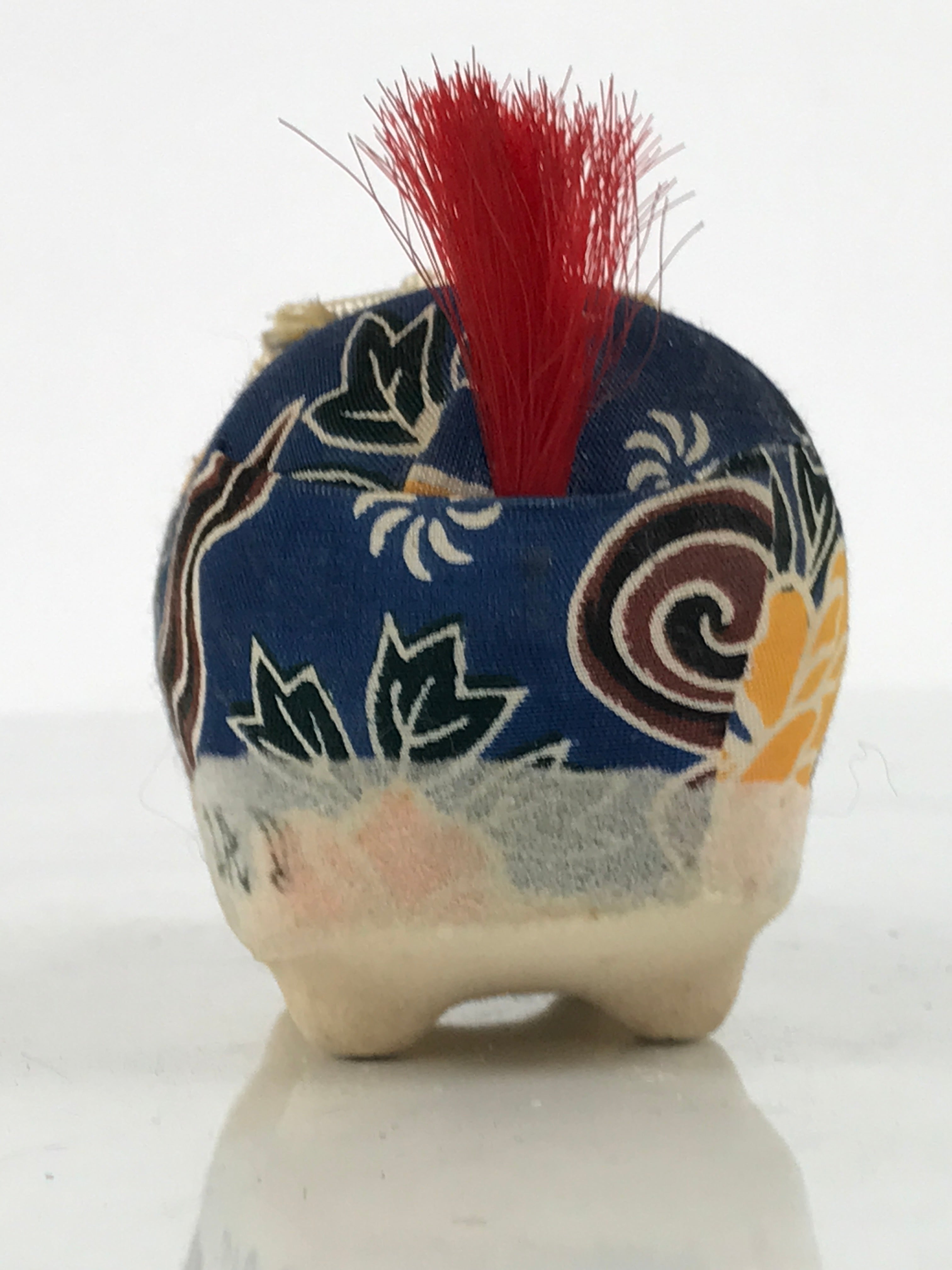 Japanese Ceramic Doll Shishimai Figurine New Year's Lucky Charm Bobblehead ST124-AD - Figurine-chidorivintage.com