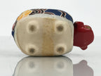 Japanese Ceramic Doll Shishimai Figurine New Year's Lucky Charm Bobblehead ST124-AD - Figurine-chidorivintage.com