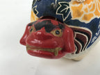 Japanese Ceramic Doll Shishimai Figurine New Year's Lucky Charm Bobblehead ST124-AD - Figurine-chidorivintage.com