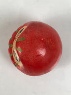 Japanese Small Wooden Kokeshi Daruma Figurine Vtg Lucky Charm Red Black KF839-AD - Kokeshi-chidorivintage.com
