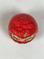 Japanese Small Wooden Kokeshi Daruma Figurine Vtg Lucky Charm Red Black KF840-AD - Kokeshi-chidorivintage.com