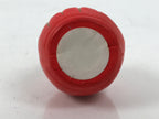 Japanese Small Wooden Kokeshi Daruma Figurine Vtg Lucky Charm Red Black KF840-AD - Kokeshi-chidorivintage.com