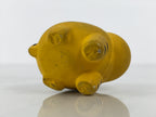 Japanese Clay Figurine Zodiac Tiger Vtg Lucky Charm Doll Statue Yellow ST125-AD - Figurine-chidorivintage.com