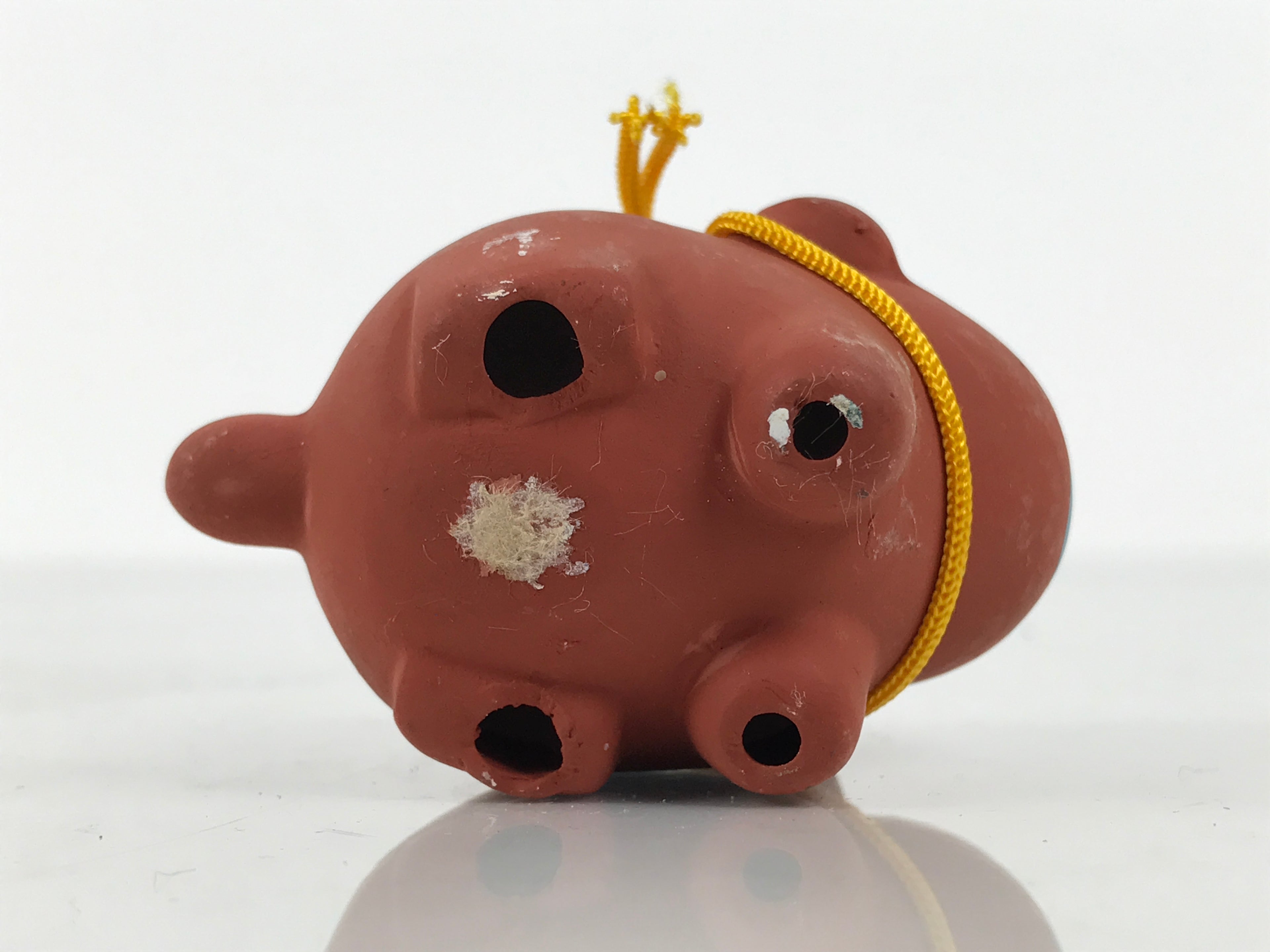 Japanese Clay Figurine Zodiac Monkey Vtg Lucky Charm Doll Statue Brown ST127-AD - Figurine-chidorivintage.com