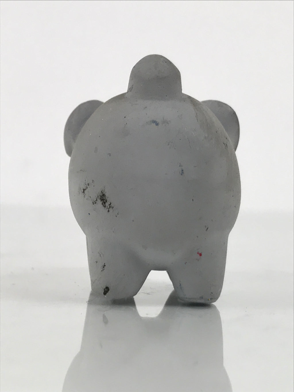 Japanese Clay Figurine Zodiac Rat Vtg Lucky Charm Doll Statue Mouse Gray ST132-AD - Figurine-chidorivintage.com
