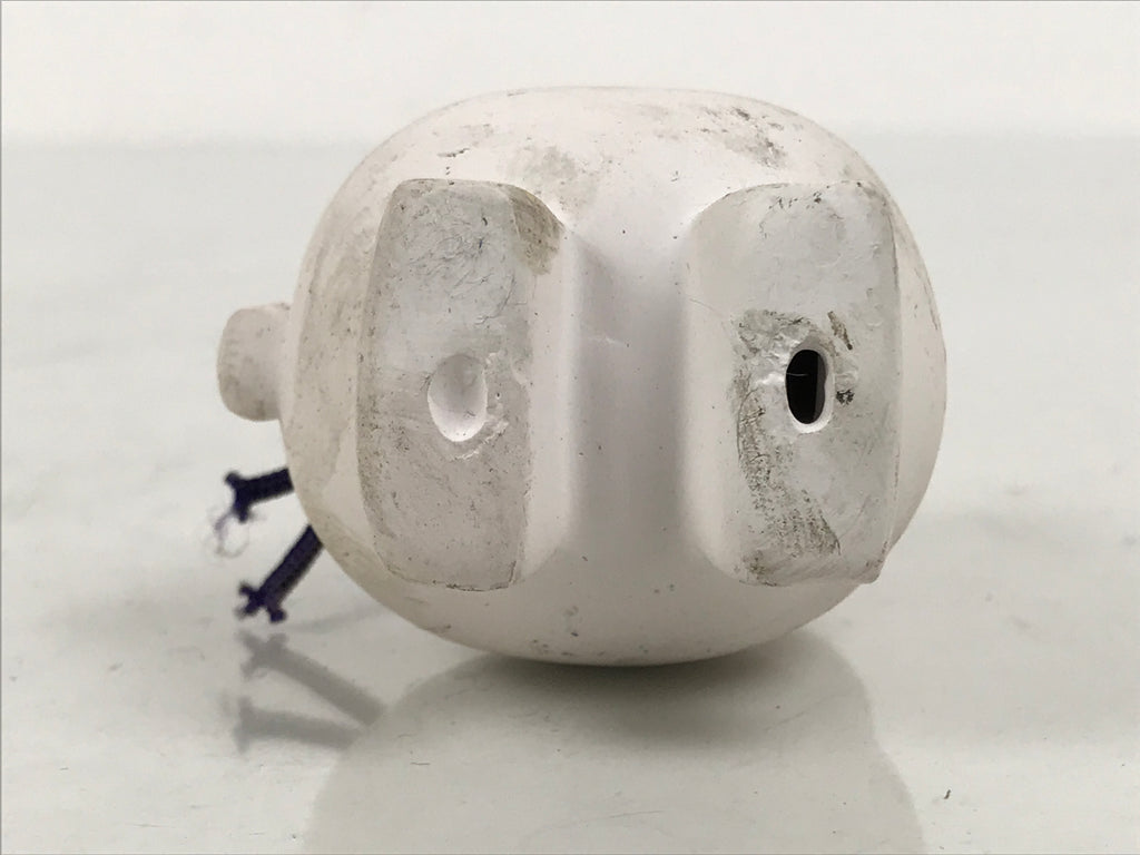 Japanese Clay Figurine Zodiac Sheep Vtg Lucky Charm Doll Statue White ST134-AD - Figurine-chidorivintage.com