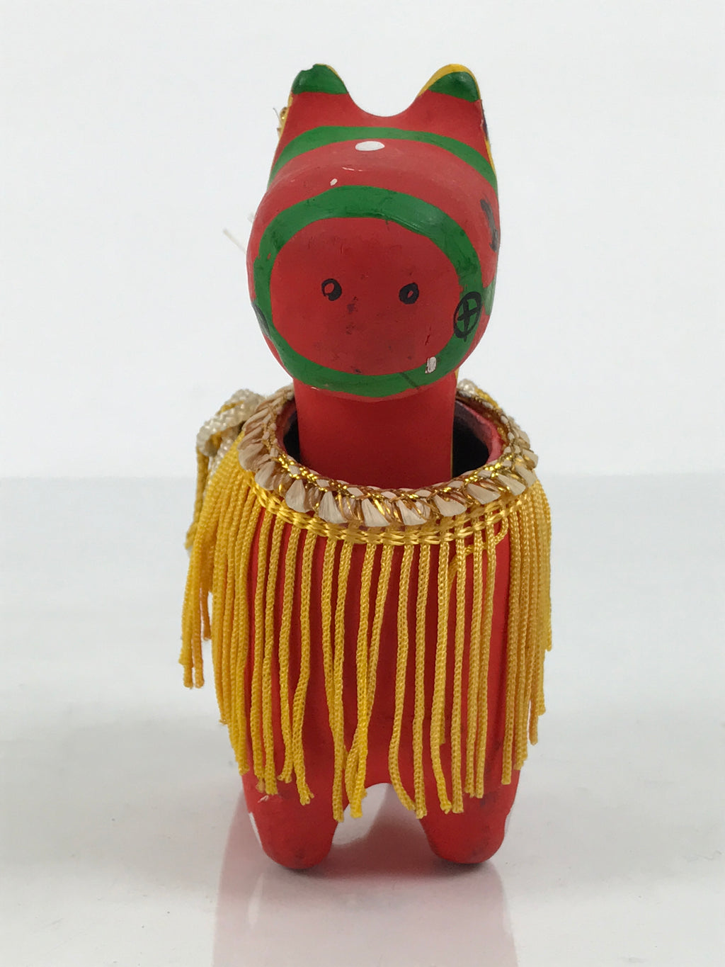 Japanese Clay Figurine Decorative Horse Lucky Charm Doll Statue Bobblehead ST136-AD - Figurine-chidorivintage.com