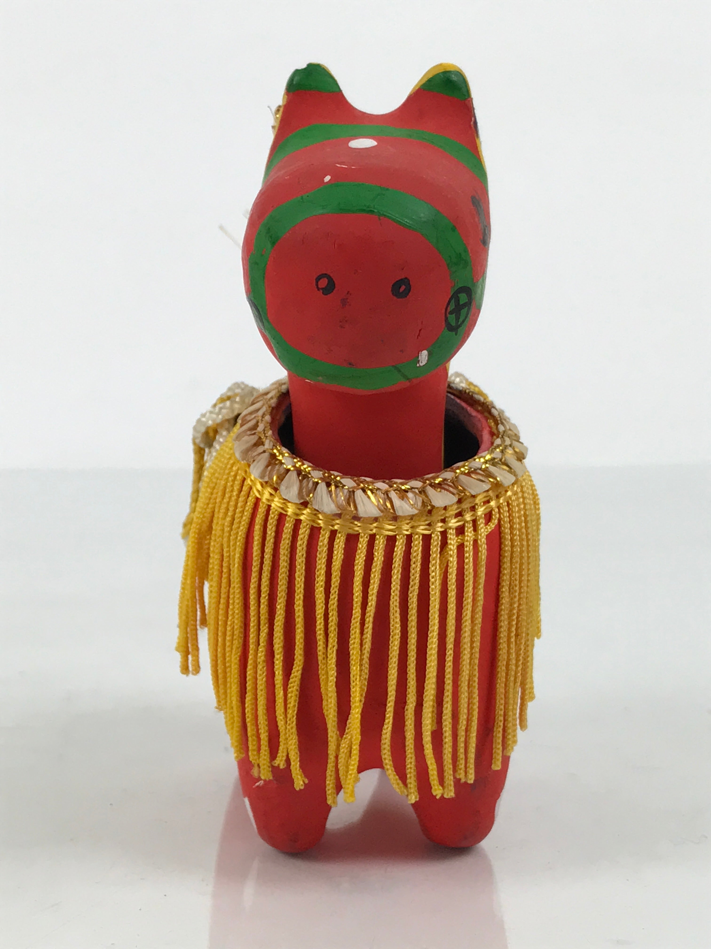 Japanese Clay Figurine Decorative Horse Lucky Charm Doll Statue Bobblehead ST136-AD - Figurine-chidorivintage.com