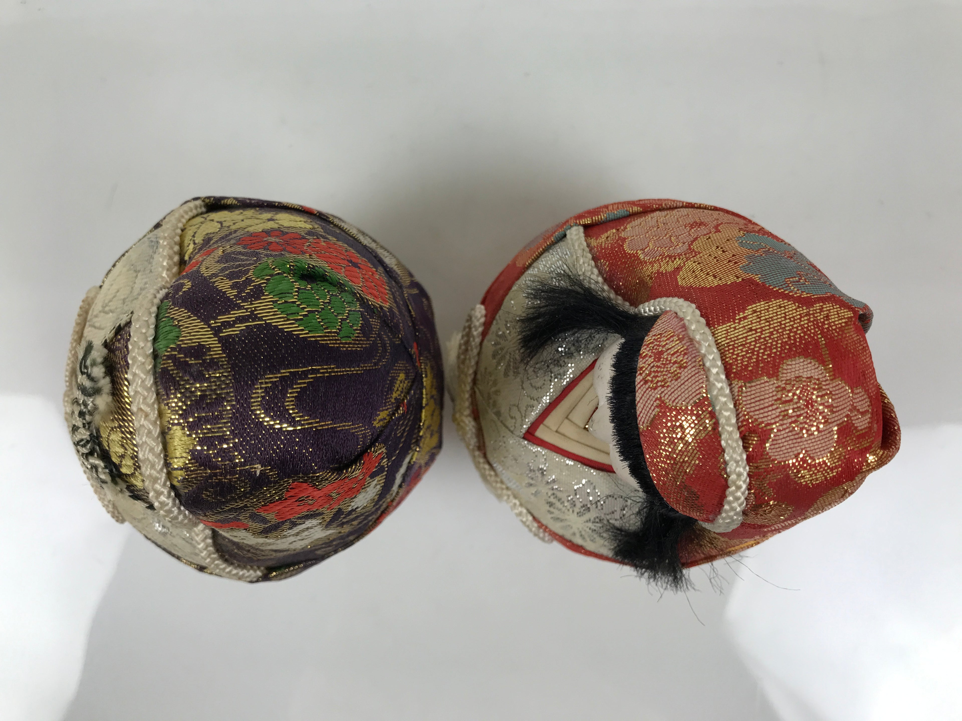 Japanese Hime Daruma Nishiki Doll Ningyo Empress Emperor Hina Ohinasama ID690-AD - Doll-chidorivintage.com