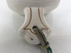 Japanese Porcelain Lucky Hammer Uchide no Kozuchi Vtg White Gold Green ST108-AD - Other Display Item-chidorivintage.com