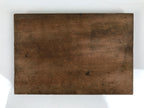 Japanese Metal Stamp Rice Distribution Text Vtg Wood Base Stationary HS287-OT - Hanko-chidorivintage.com