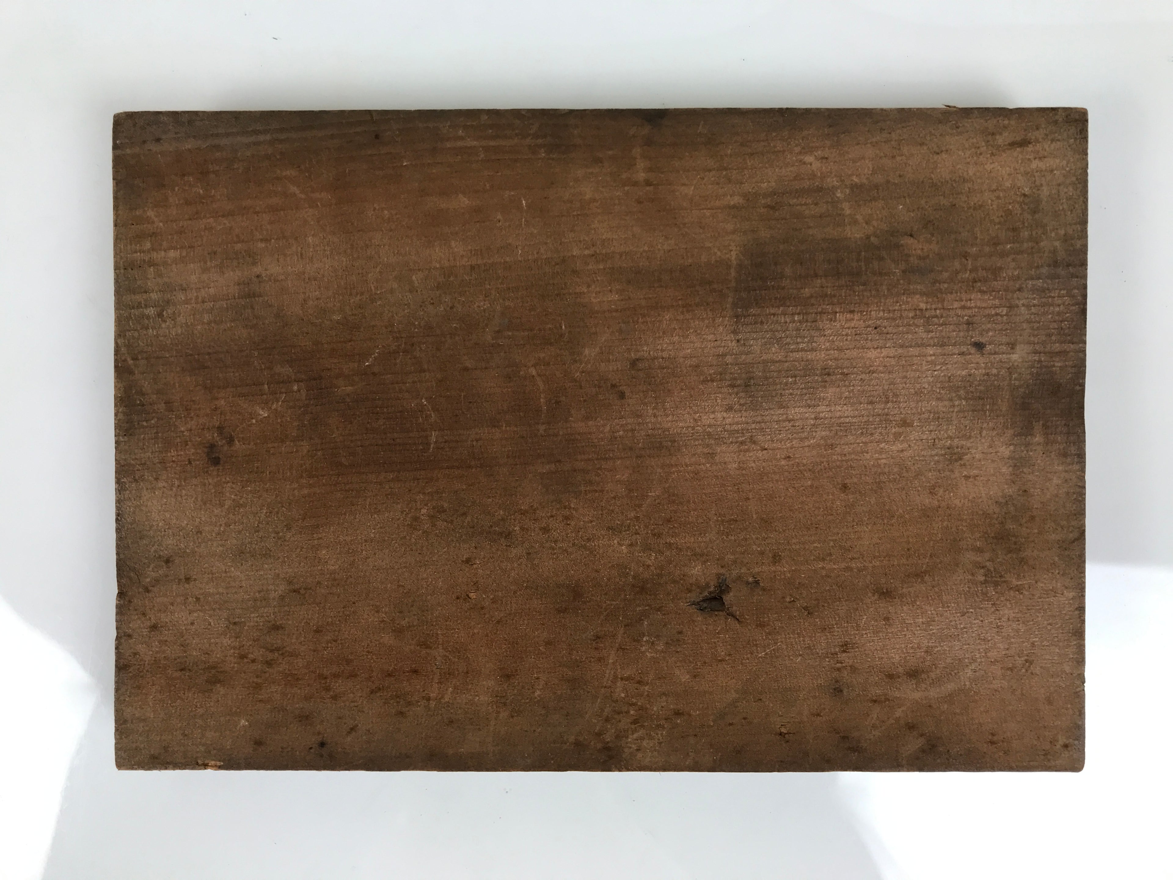 Japanese Metal Stamp Rice Distribution Text Vtg Wood Base Stationary HS287-OT - Hanko-chidorivintage.com