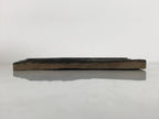 Antique Japanese Wood Stamp Donation Record Book Meiji Carved Stationary HS291-OT - Hanko-chidorivintage.com