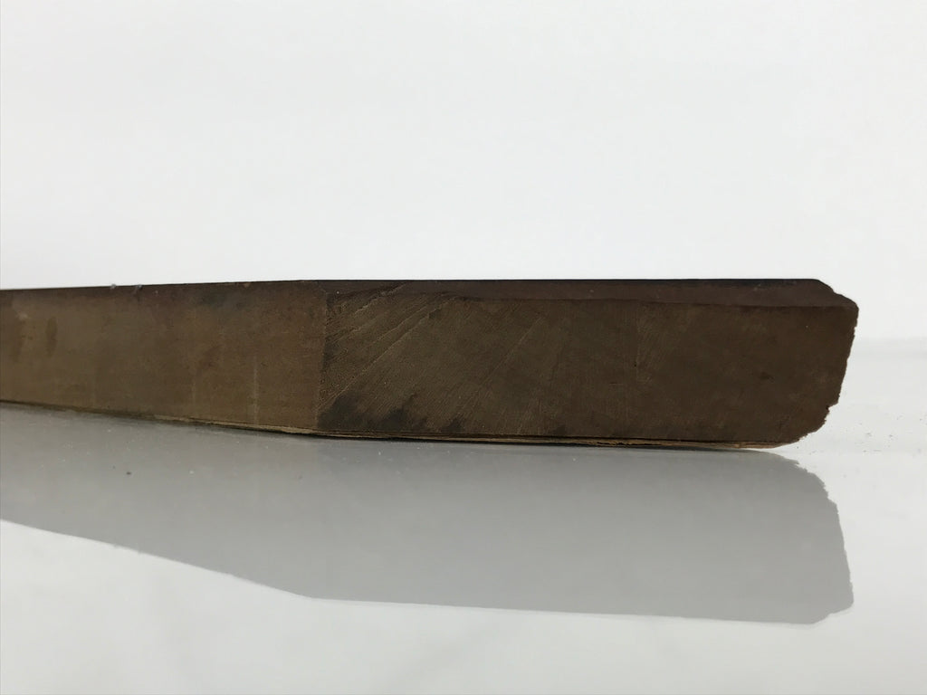 Antique Japanese Wood Carved Stamp Kanji Characters Showa Stationary HS292-OT - Hanko-chidorivintage.com