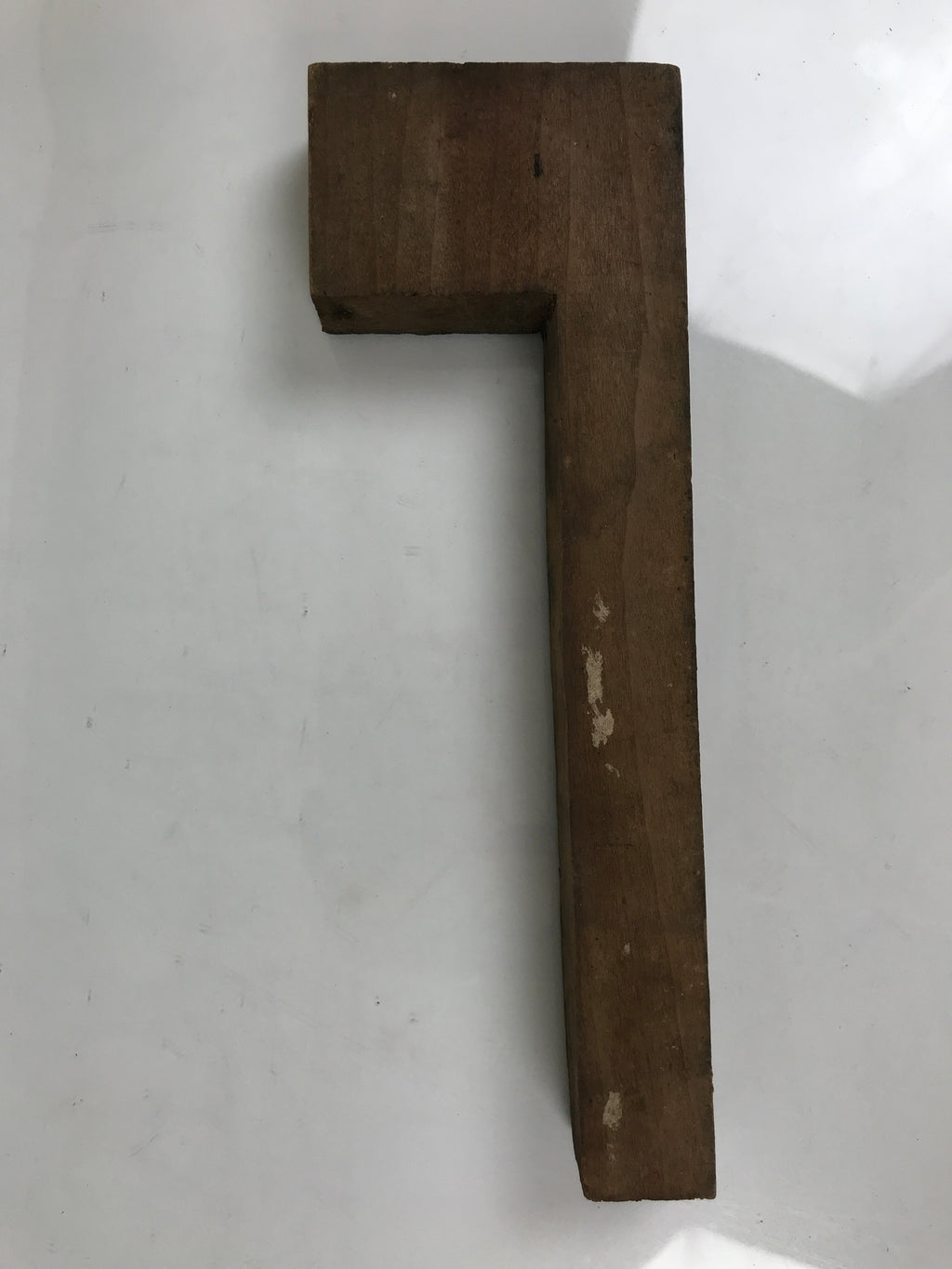 Japanese Wood Metal Stamp Vtg Golf Players L Shaped Showa Stationary HS293-OT - Hanko-chidorivintage.com