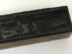 Japanese Wood Metal Stamp Vtg Golf Players L Shaped Showa Stationary HS293-OT - Hanko-chidorivintage.com