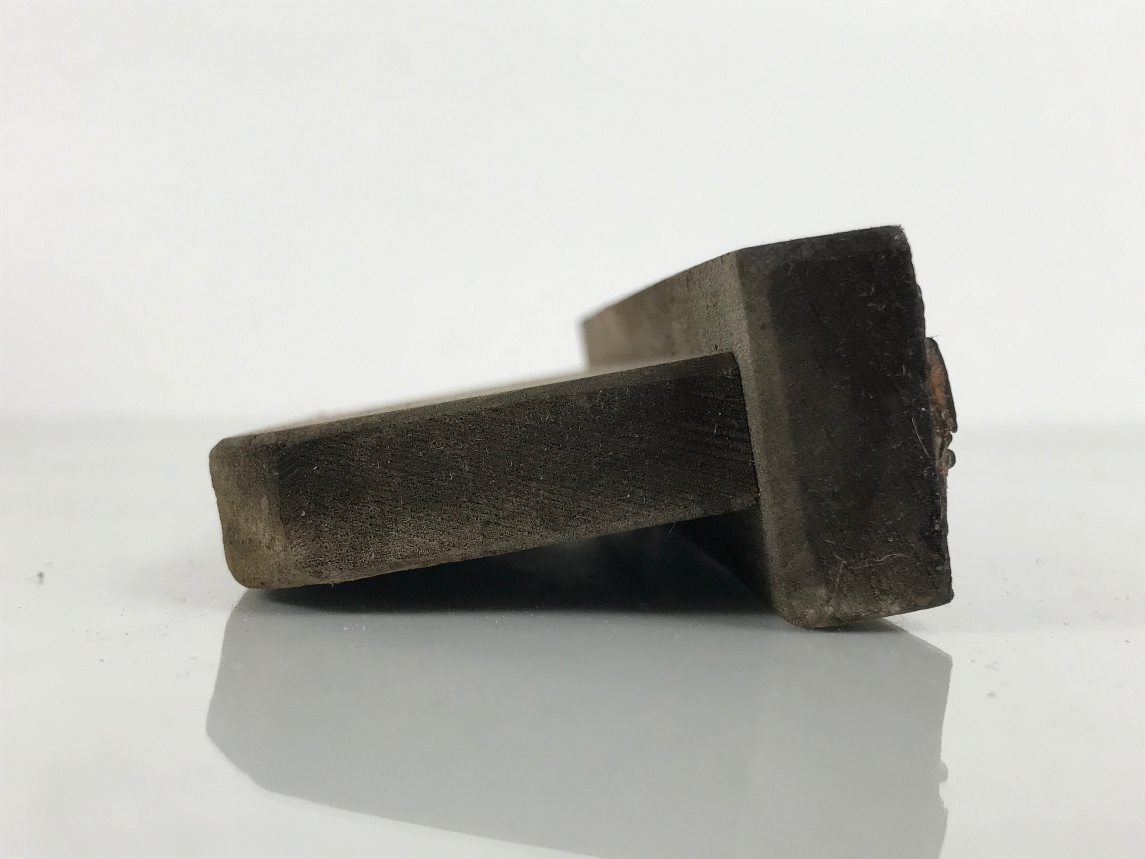 Japanese Wood Rubber Stamp Vtg Shrine Temple Kanji Fire Ritual Stationary HS295-OT - Hanko-chidorivintage.com