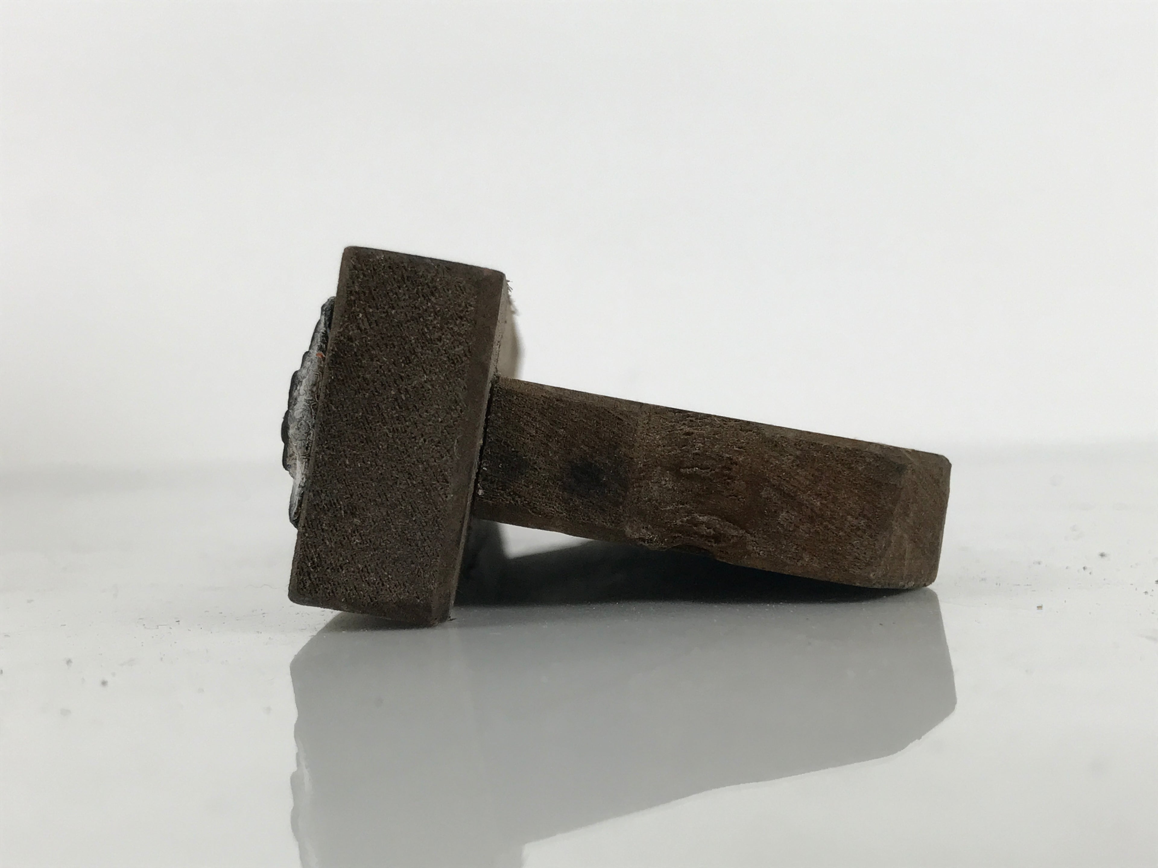 Japanese Wood Rubber Stamp Vtg Shrine Temple Kanji Fire Ritual Stationary HS295-OT - Hanko-chidorivintage.com