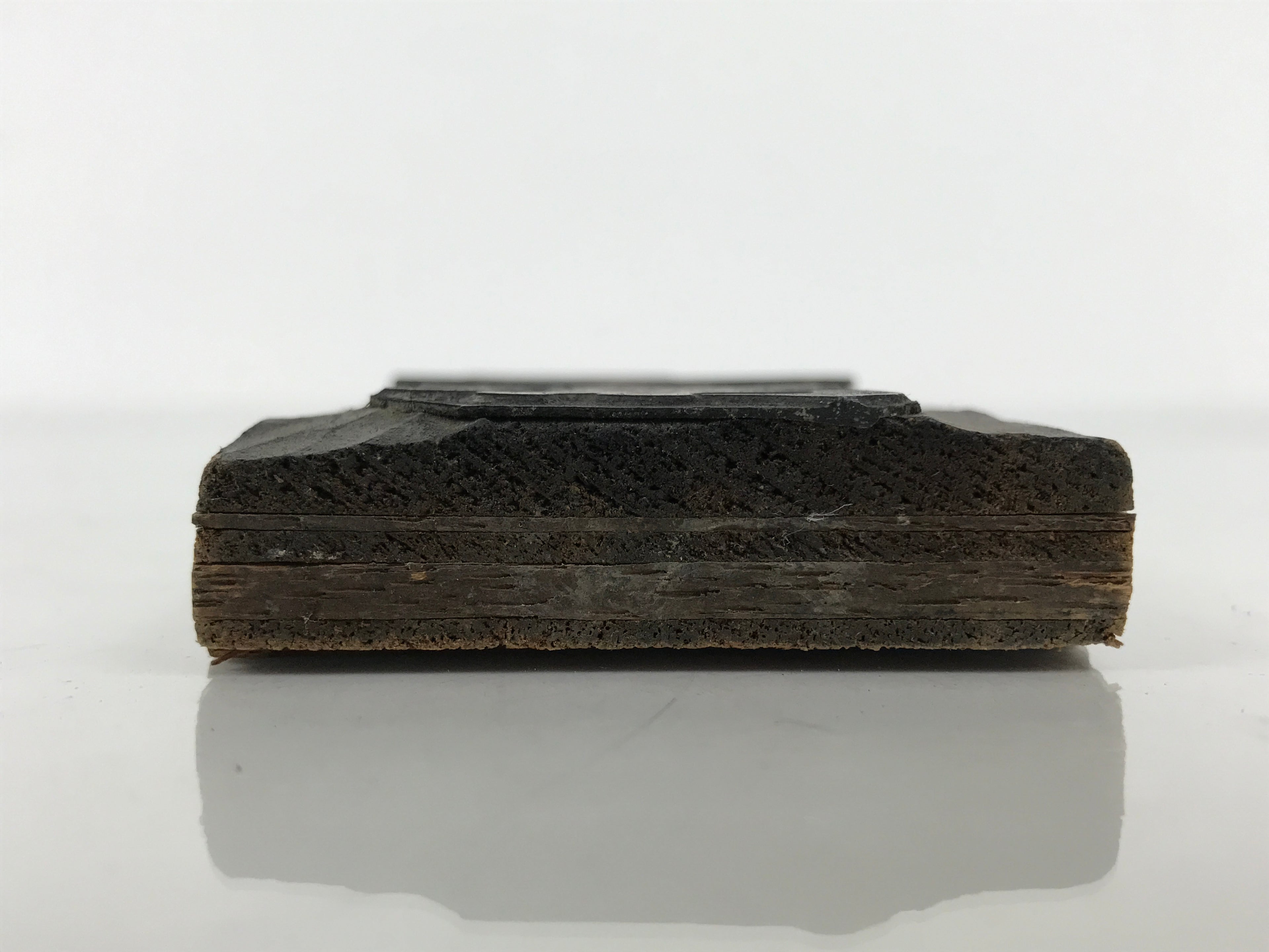 Japanese Metal Stamp Vtg 2 Big Kanji Characters Showa Stationary HS302-OT - Hanko-chidorivintage.com