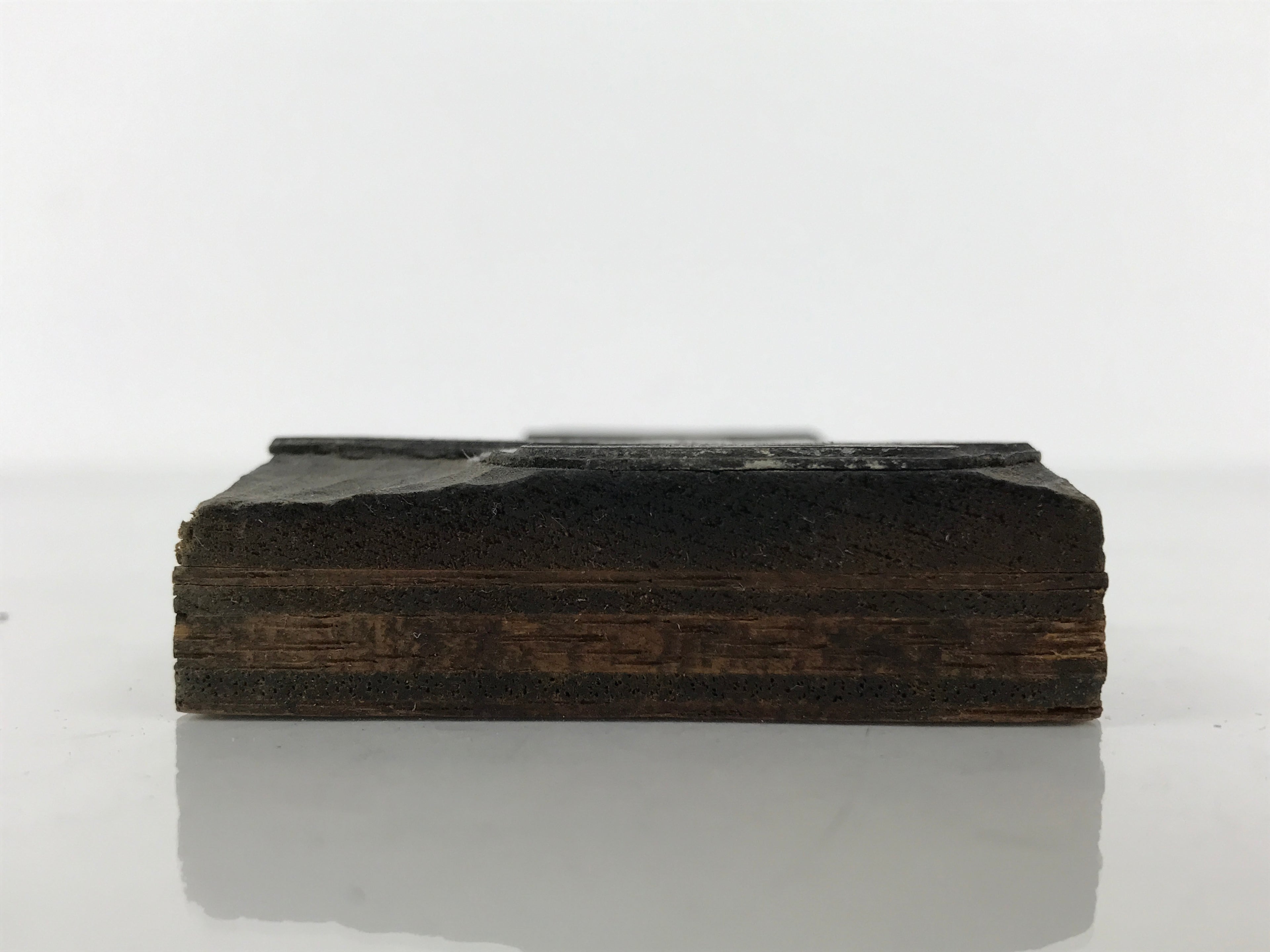 Japanese Metal Stamp Vtg 2 Big Kanji Characters Showa Stationary HS302-OT - Hanko-chidorivintage.com