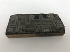 Japanese Metal Stamp Vtg Map Gas Station Nagoya Aichi Showa Stationary HS304-OT - Hanko-chidorivintage.com