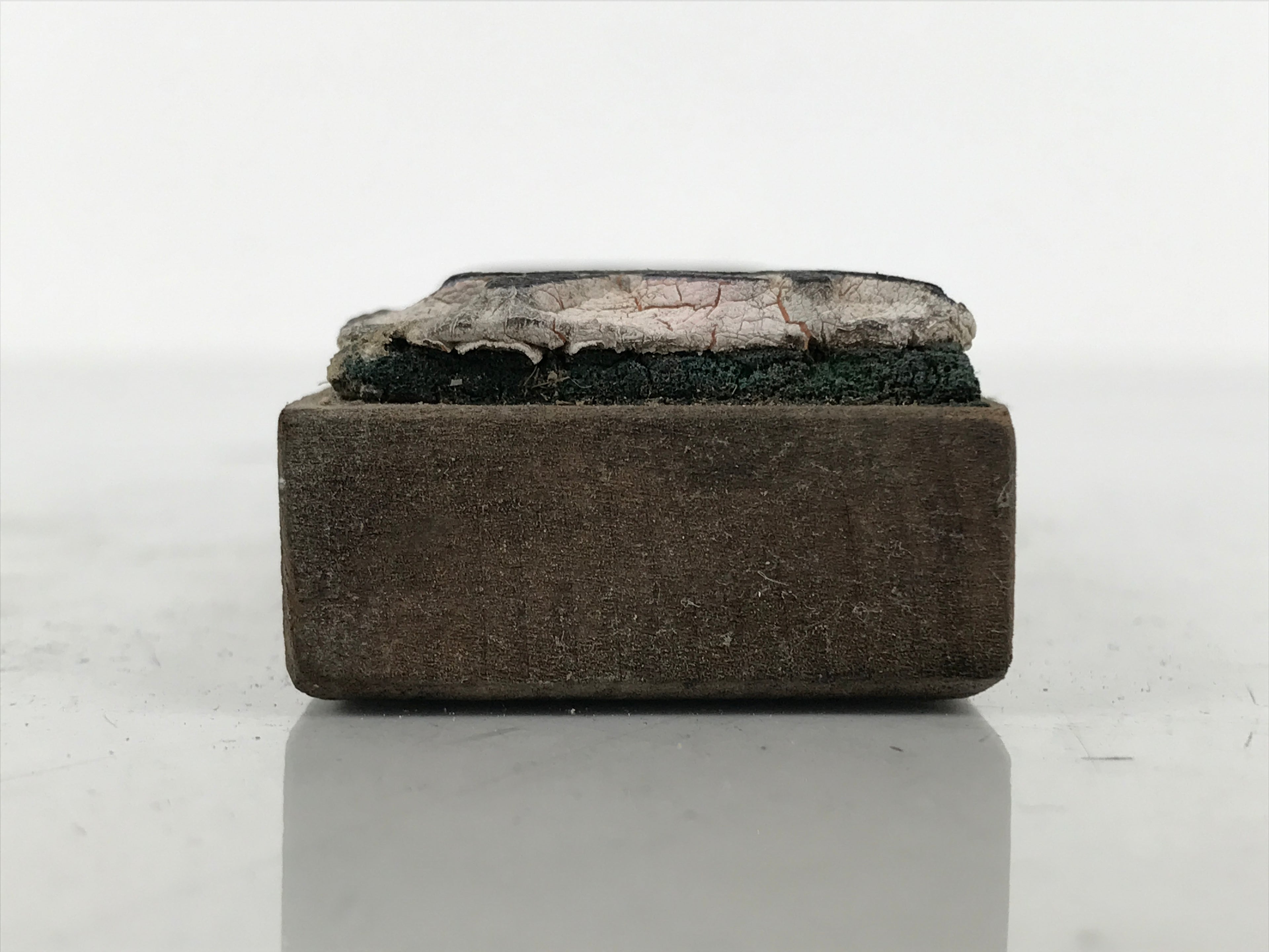 Japanese Wood Rubber Stamp Vtg Shrine Temple Kanji Fire Ritual Stationary HS309-OT - Hanko-chidorivintage.com