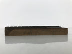 Japanese Metal Stamp Vtg Restaurant Okina Katakana Showa Stationary HS310-OT - Hanko-chidorivintage.com