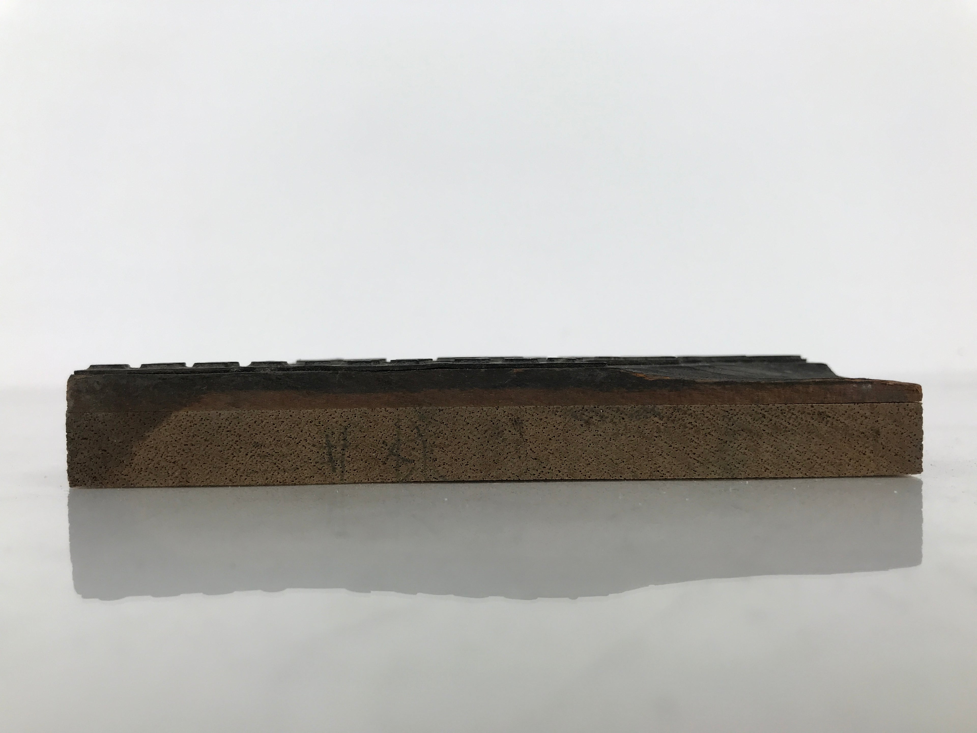 Japanese Metal Stamp Vtg Restaurant Okina Katakana Showa Stationary HS310-OT - Hanko-chidorivintage.com