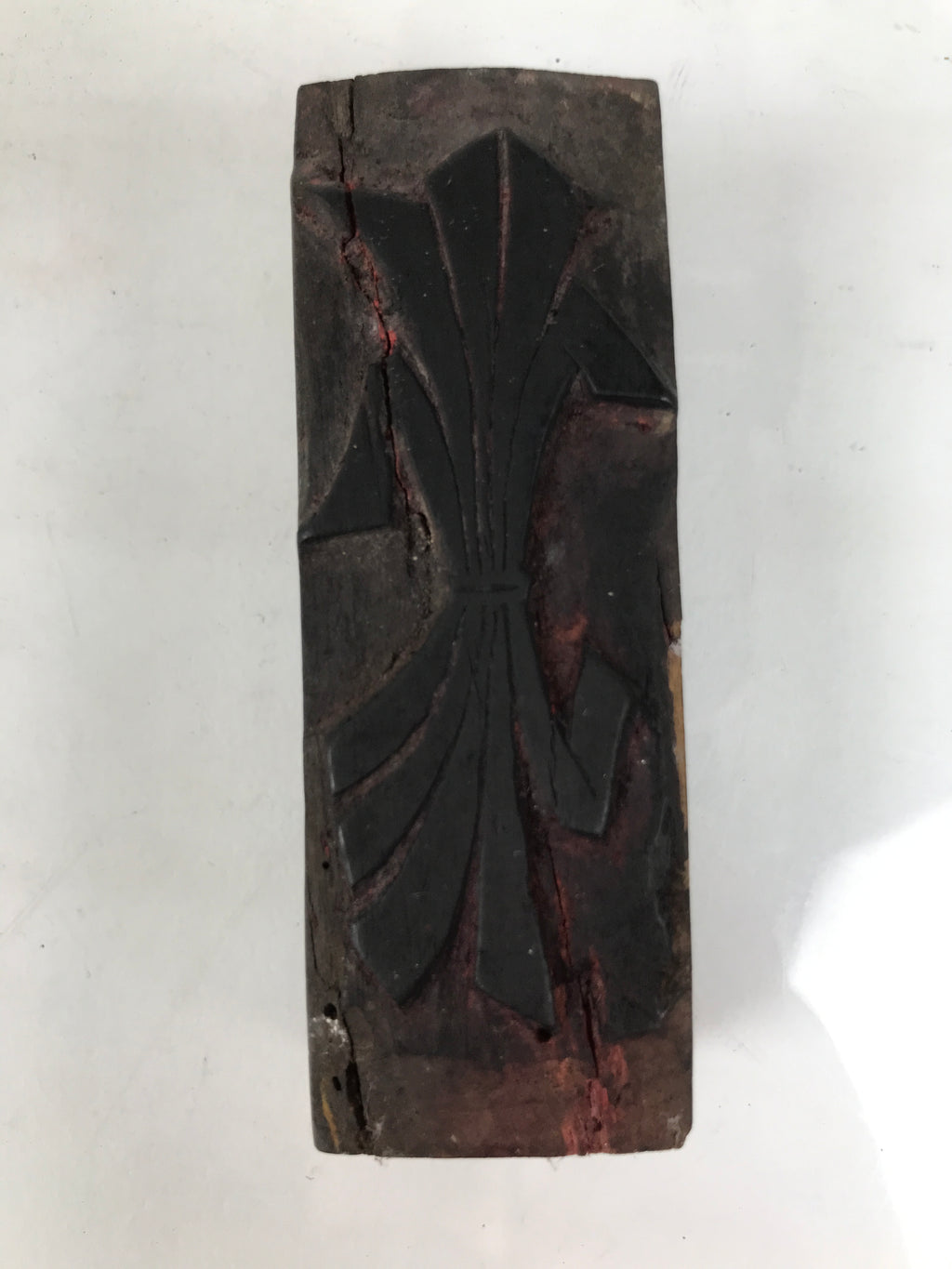 Japanese Hand-Carved Wood Stamp Vtg 2-Sides Yoro Tabanenoshi Stationary HS313-OT - Hanko-chidorivintage.com