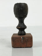 Japanese Hand-Carved Wood Stamp Vtg Yoroji Temple Goshuin Stationary HS315-OT - Hanko-chidorivintage.com