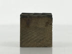 Japanese Metal Stamp Vtg Letterpress Printing Block Honorific Kanji Showa HS328-OT - Hanko-chidorivintage.com
