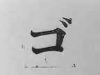 Japanese Metal Stamp Vtg Letterpress Printing Block Katakana Go Showa HS331-OT - Hanko-chidorivintage.com