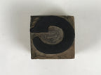 Japanese Hand-Carved Wood Stamp Vtg Alphabet Letter C Showa Stationary HS335-OT - Hanko-chidorivintage.com