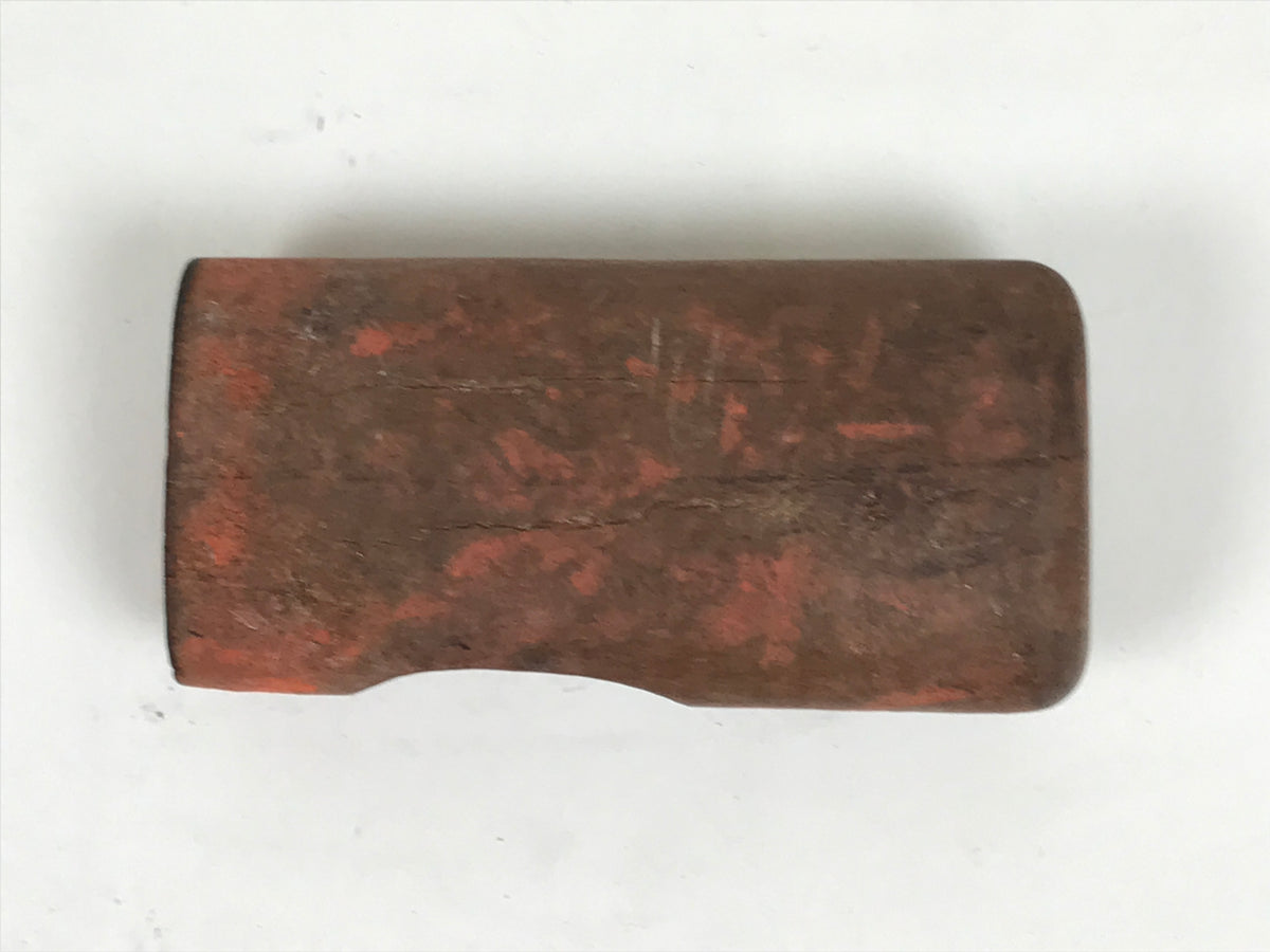 Japanese Hand-Carved Wood Stamp Vtg Receipt Hanko Showa Office Stationary HS339-OT - Hanko-chidorivintage.com