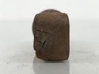 Japanese Hand-Carved Wood Stamp Vtg Hanko Circle Showa Office Stationary HS340-OT - Hanko-chidorivintage.com