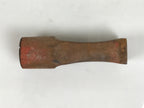 Japanese Hand-Carved Wood Stamp Vtg Hanko Circle Showa Office Stationary HS342-OT - Hanko-chidorivintage.com