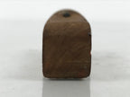 Japanese Hand-Carved Wood Stamp Vtg Hanko Circle Showa Office Stationary HS343-OT - Hanko-chidorivintage.com
