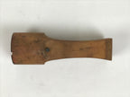 Japanese Hand-Carved Wood Stamp Vtg Hanko Circle Showa Office Stationary HS343-OT - Hanko-chidorivintage.com