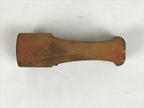 Japanese Hand-Carved Wood Stamp Vtg Hanko Circle Showa Office Stationary HS343-OT - Hanko-chidorivintage.com