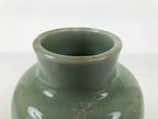 Japanese Porcelain Flower Vase Vtg Ikebana Kabin Celadon Green Floral FK259-KT - Vase-chidorivintage.com
